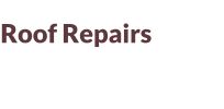 Roof Repairs